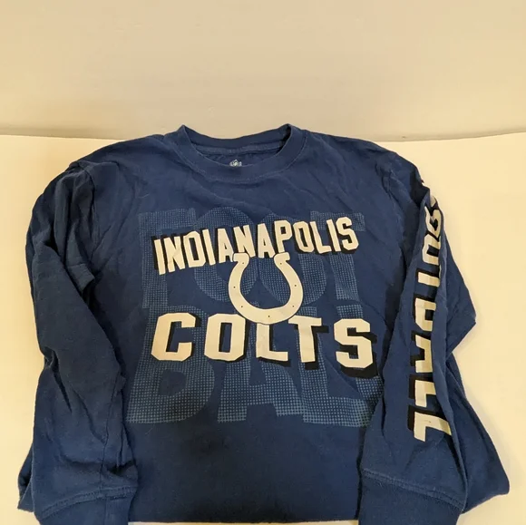 Back To School Bundle Indianapolis Colts 2 Hooded Sweatshirts 3 T-shirts Size S - Picture 10 of 11